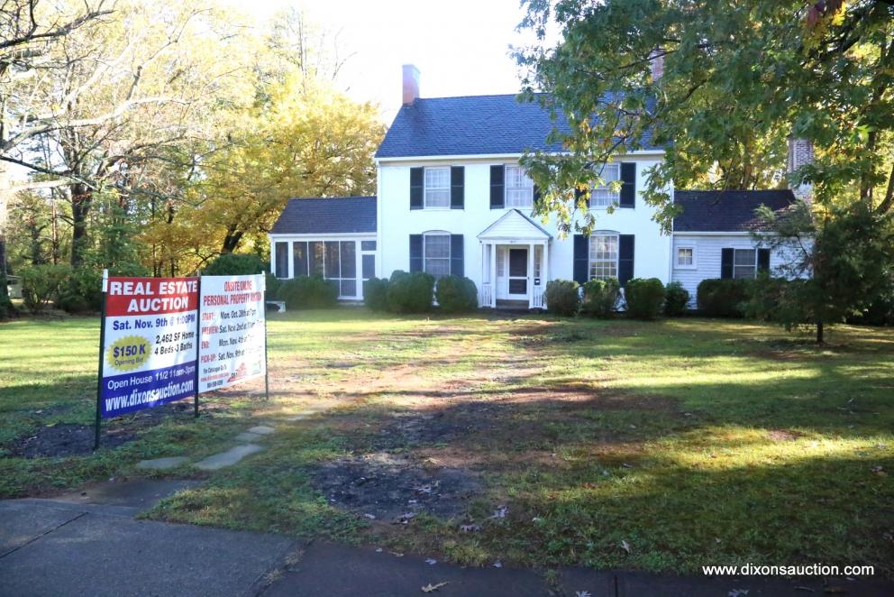 Image for 11/9/2019 On-Site Real Estate Auction.