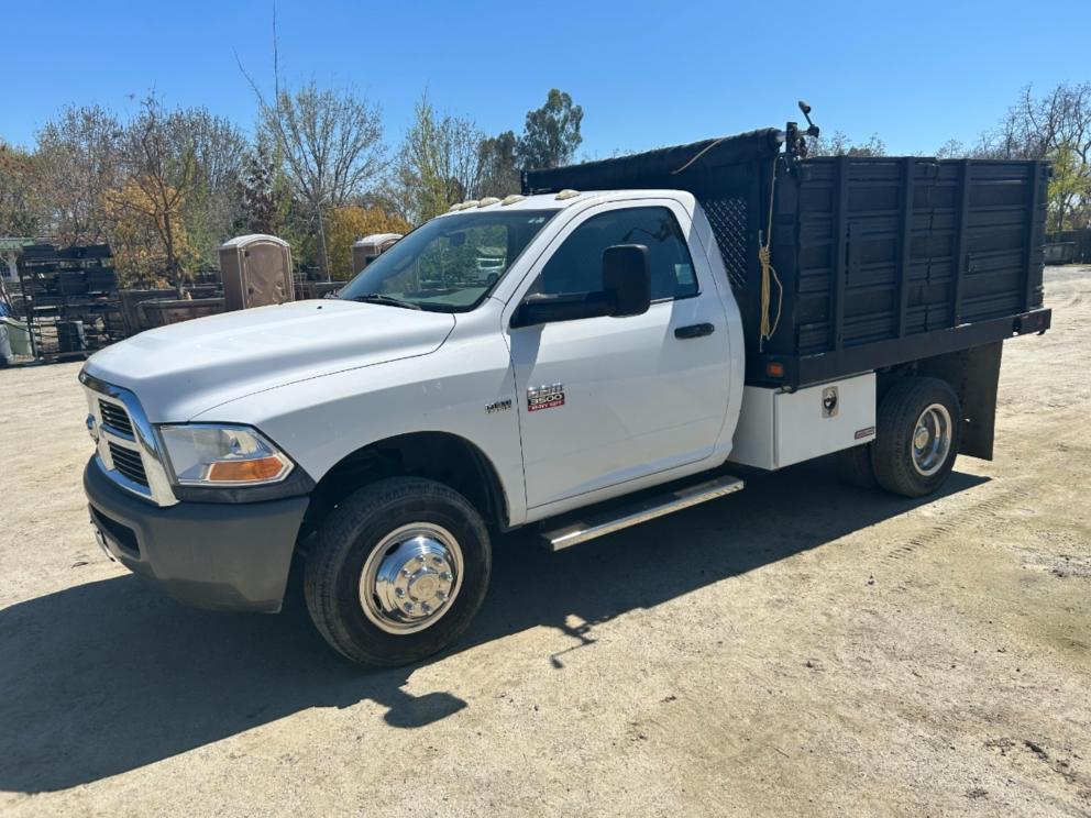 Image for 2011 Dodge Ram 3500 Flatbed Dump Truck