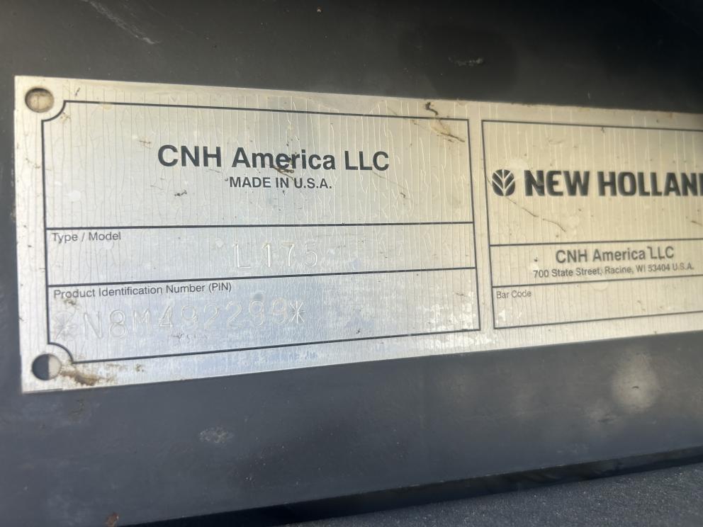 Image for 2008 New Holland L175 Skid Steer Loader