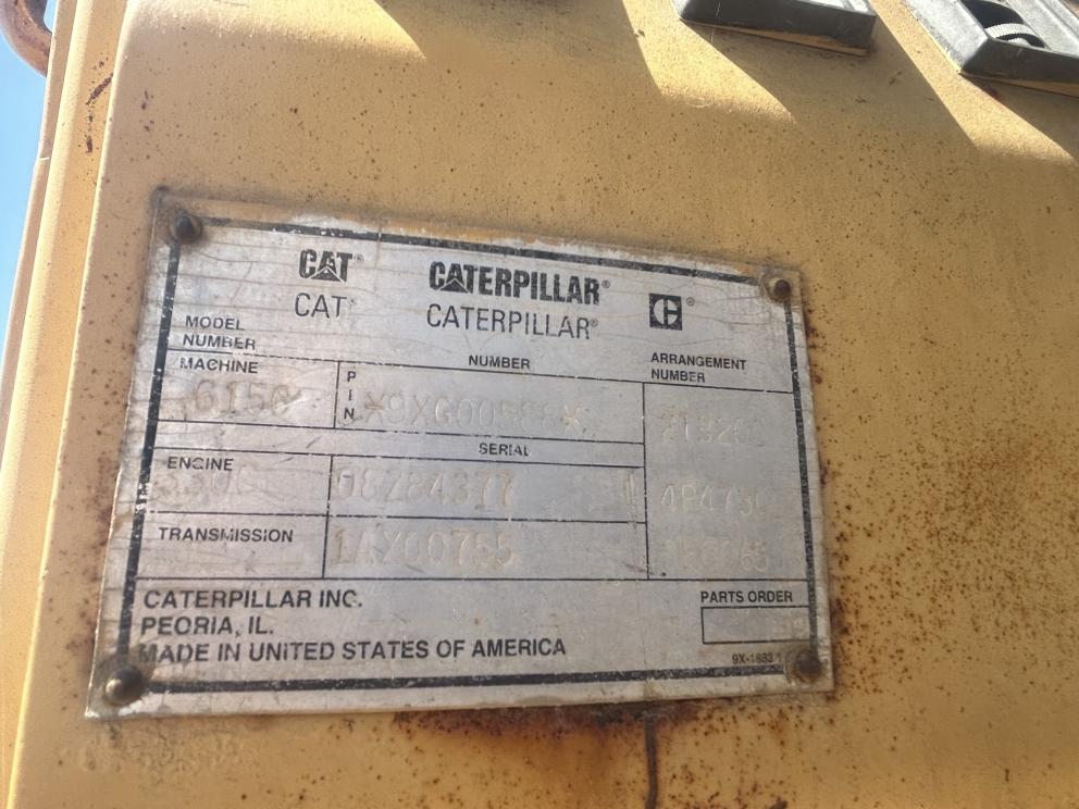 Image for 1995 Caterpillar 615C Series II Elevating Motor Scraper