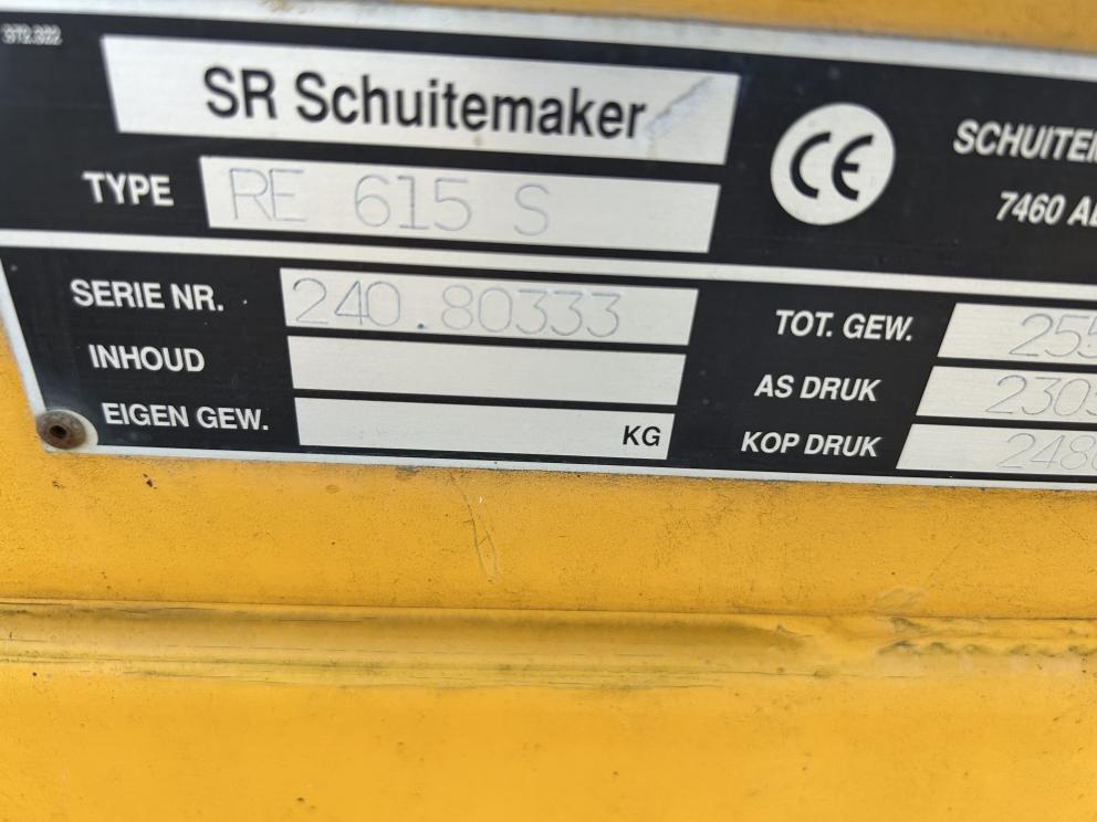 Image for Schuitemaker 240 Green Chop/Forage Wagon