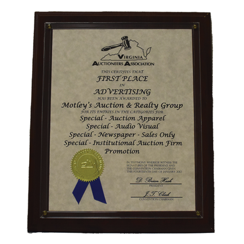 Image of First Place in Advertising