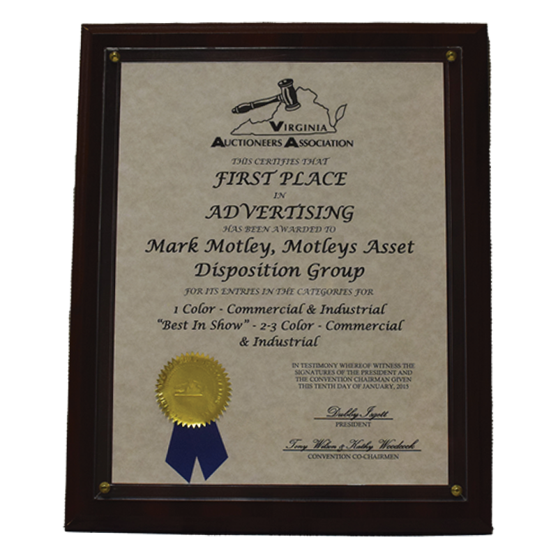 Image of First Place in Advertising