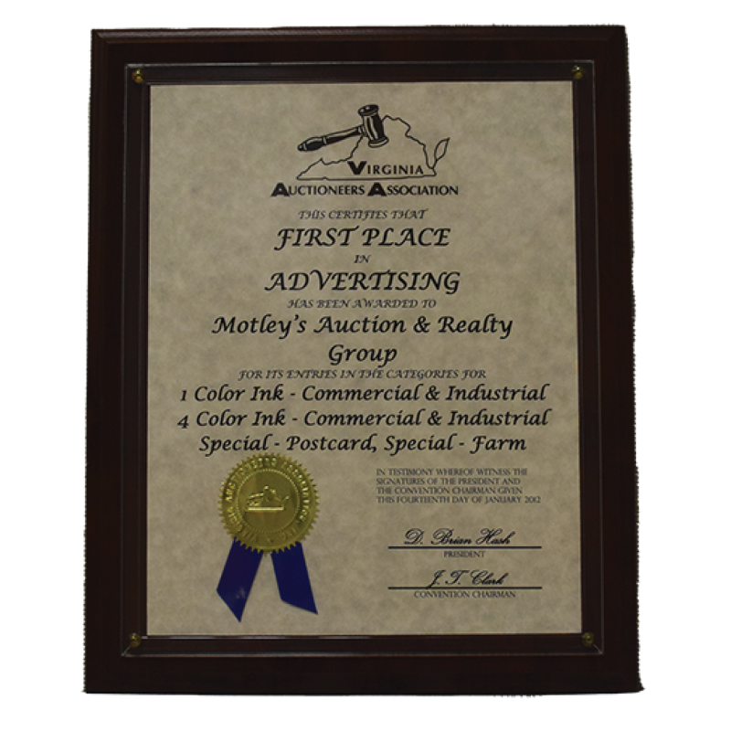 Image of First Place in Advertising