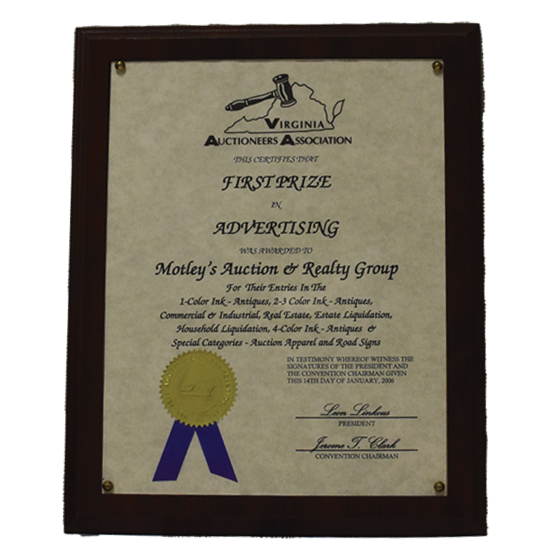Image of First Prize in Advertising
