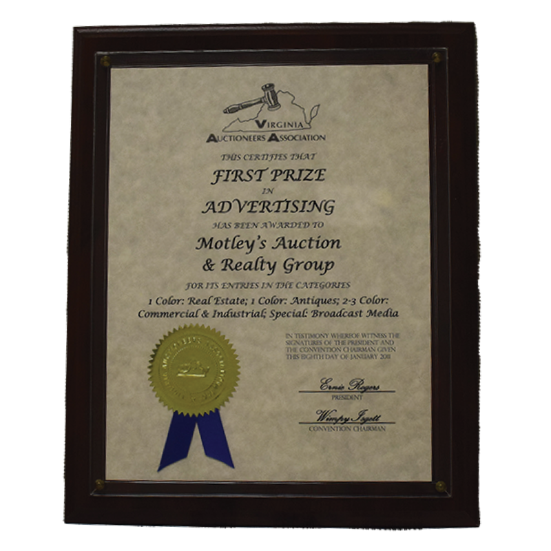 Image of First Prize in Advertising