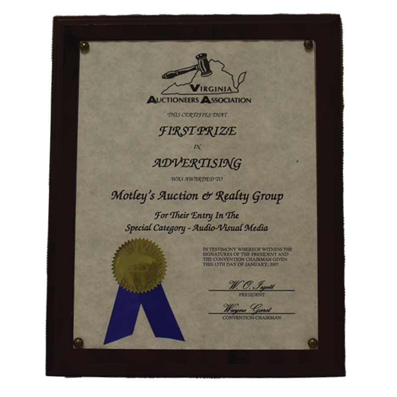 Image of First Prize in Advertising
