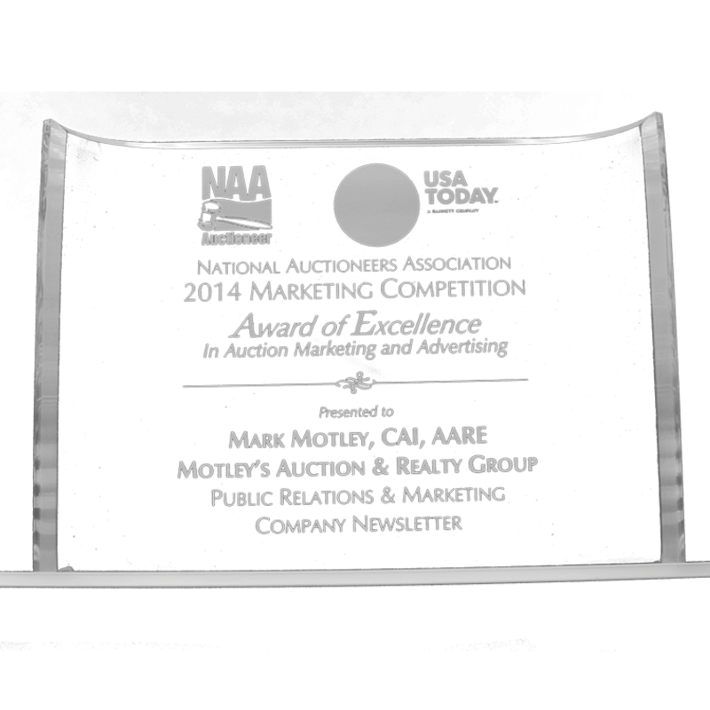 Image of Award of Excellence in Auction Marketing & Advertising