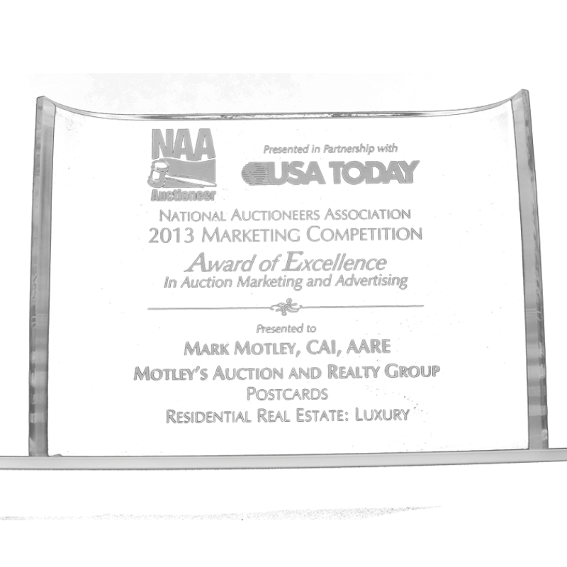 Image of Award of Excellence in Auction Marketing & Advertising