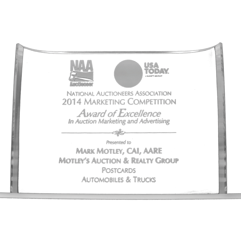 Image of Award of Excellence in Auction Marketing & Advertising