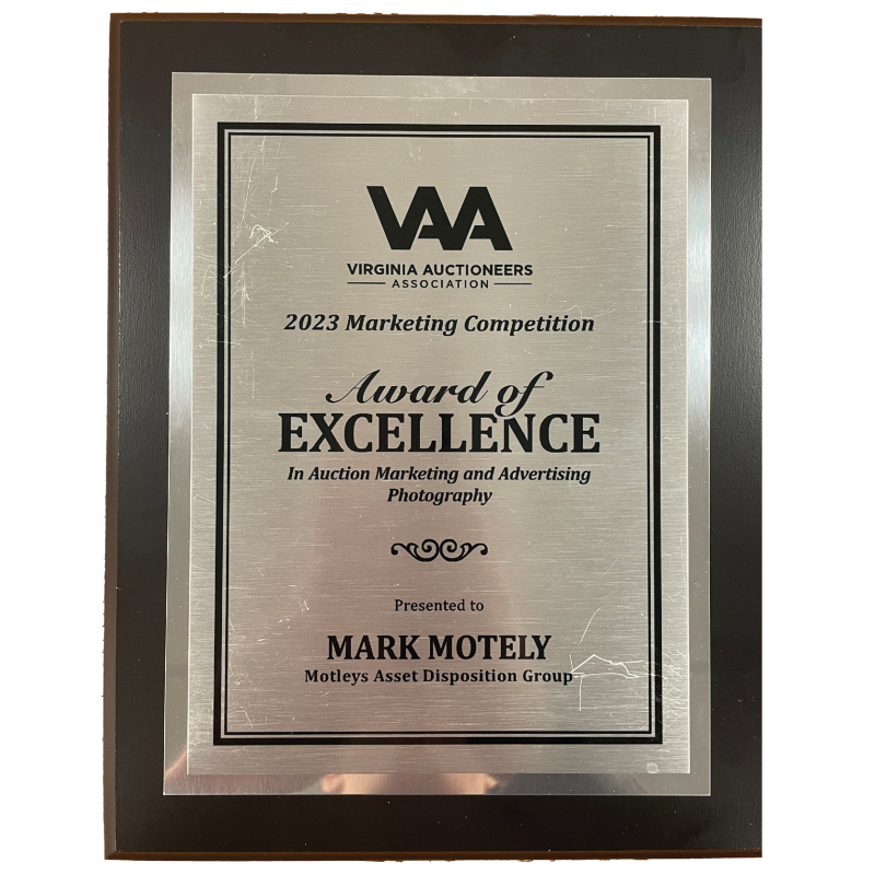 Image of Award of Excellence in Auction Marketing and Advertising