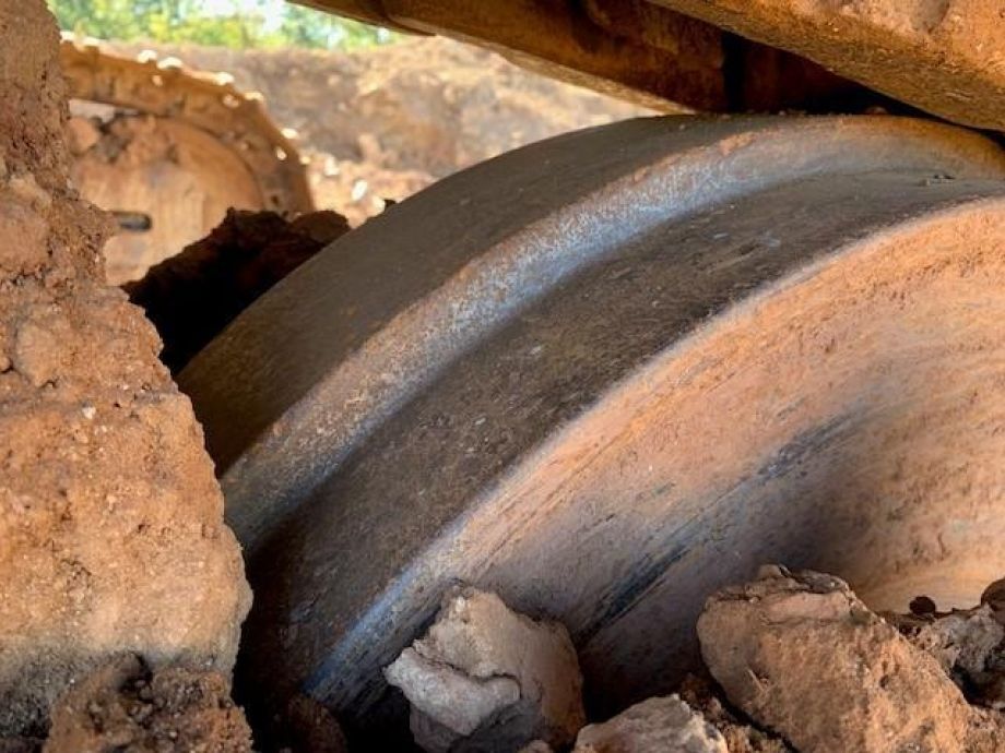 Image for 2000 Hitachi EX750-5 Excavator, Hydraulic Thumb, 60” Digging Bucket, Hours 7,795