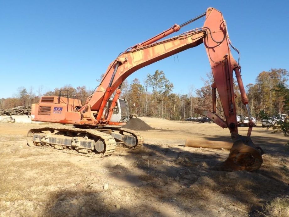 Image for 2000 Hitachi EX750-5 Excavator, Hydraulic Thumb, 60” Digging Bucket, Hours 7,795