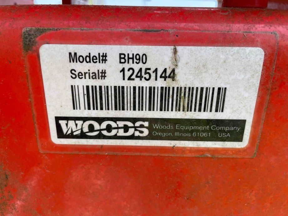 Image for Woods BH90-X Groundbreaker Backhoe Attachment, 18” Digging Bucket, Manual Thumb