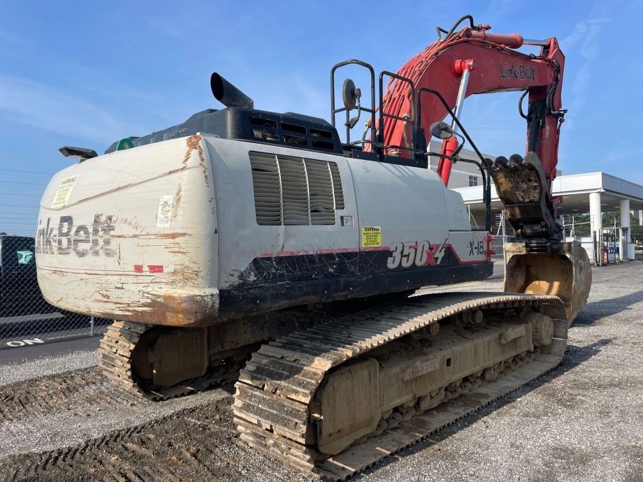 Image for 2020 Link Belt 350 X-4EX Excavator, Hydraulic Thumb, 55” Digging Bucket