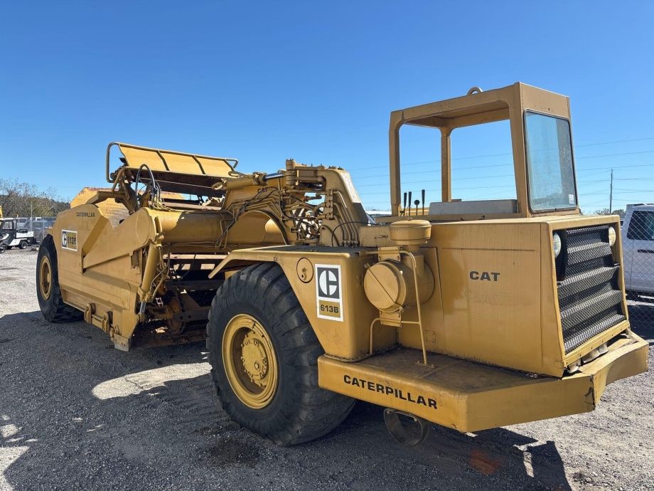 Image for CAT 613B Motor Scraper, Hours 5,601, Elevating, OROPS