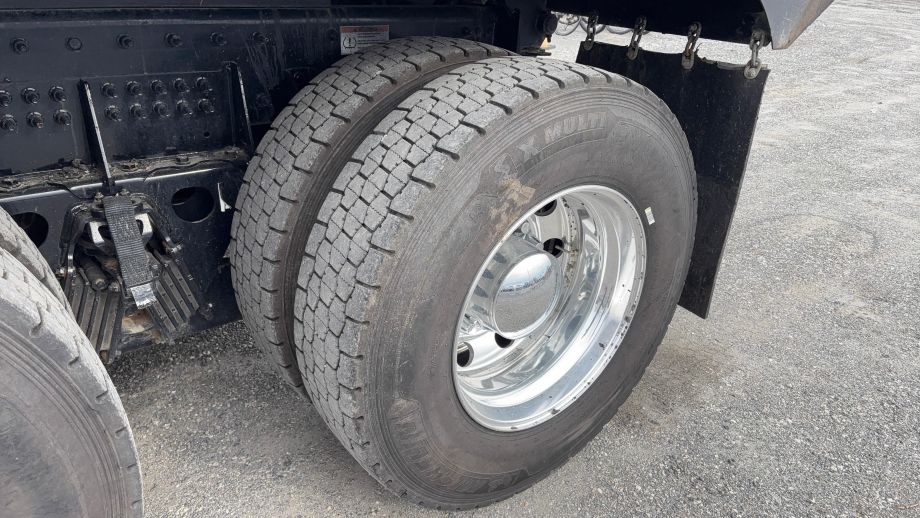 Image for 2025 Western Star 47X Quad Axle Dump Truck, Miles 28,462, 16’ Dump Bed, Hydraulic Dump Bed Door