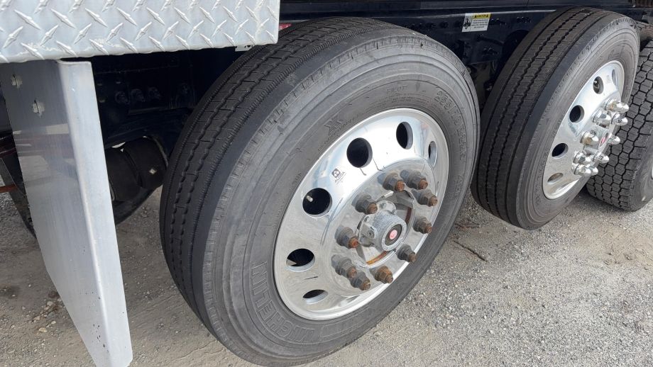 Image for 2025 Western Star 47X Quad Axle Dump Truck, Miles 28,462, 16’ Dump Bed, Hydraulic Dump Bed Door