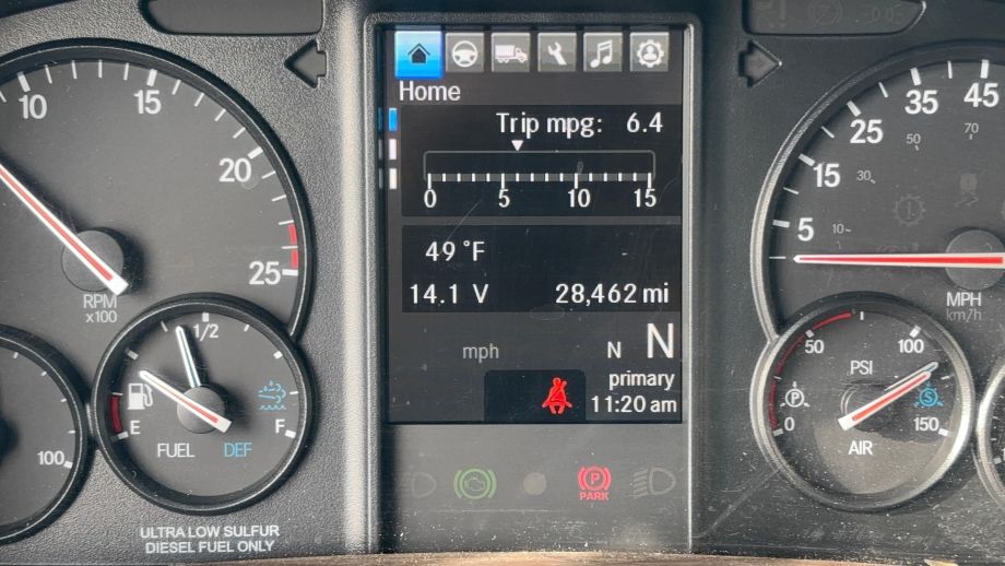 Image for 2025 Western Star 47X Quad Axle Dump Truck, Miles 28,462, 16’ Dump Bed, Hydraulic Dump Bed Door