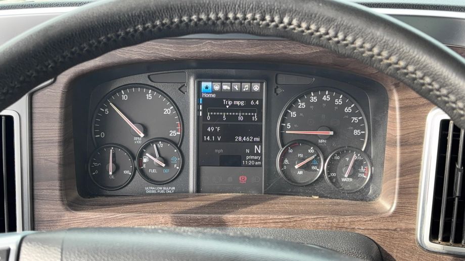 Image for 2025 Western Star 47X Quad Axle Dump Truck, Miles 28,462, 16’ Dump Bed, Hydraulic Dump Bed Door