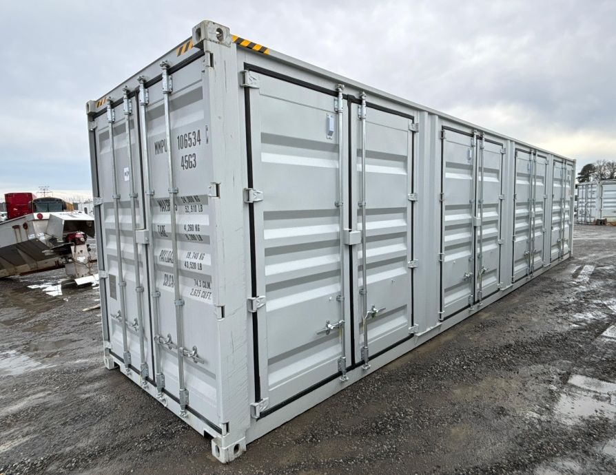 Image for 2025 Future 40’ Multi-Door Storage Container, Single trip, Versatile Storage Solution, 2 Available