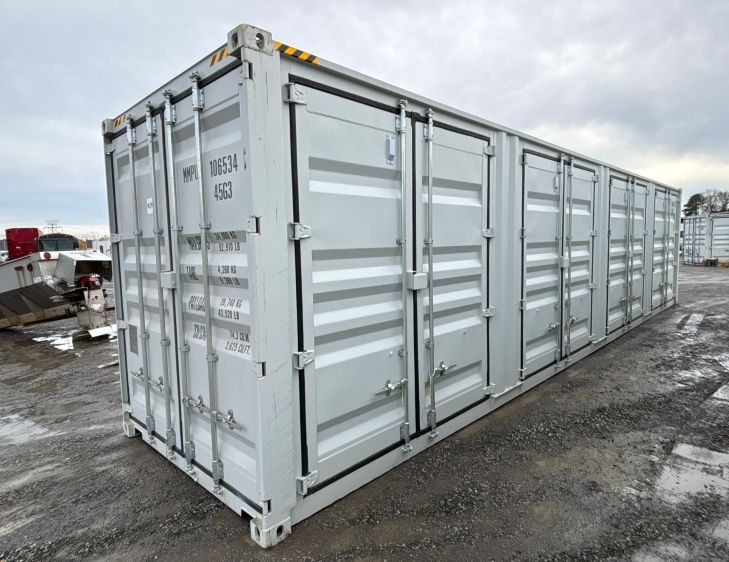 Image for 2025 Future 40’ Multi-Door Storage Container, Single trip, Versatile Storage Solution, 2 Available