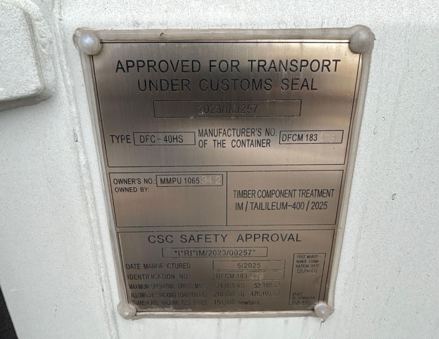 Image for 2025 Future 40’ Multi-Door Storage Container, Single trip, Versatile Storage Solution, 2 Available