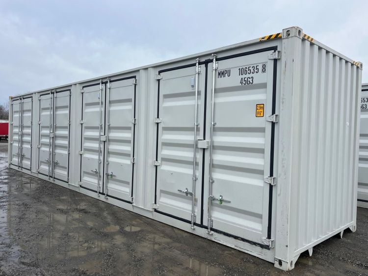 Image for 2025 Future 40’ Multi-Door Storage Container, Single trip, Versatile Storage Solution, 2 Available