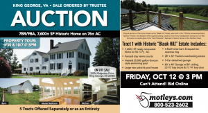 Image for Historic Home on 76± AC | King George, VA