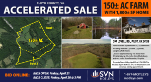 Image for 150± AC Farm | Floyd County, VA