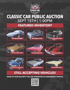 Image for East Coast Classic Car Auction
