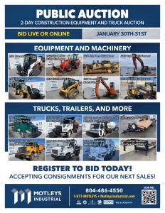 Image for 2-Day Construction Equipment and Truck Auction
