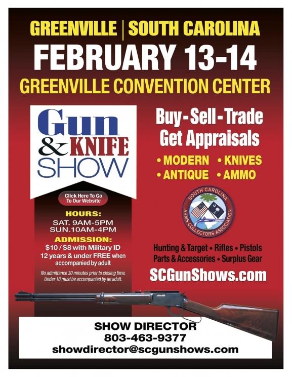 Image for Find Us at the SCACA Gun & Knife Show THIS Weekend!