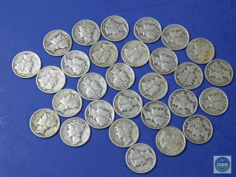Image for End of March 2018 Silver Coin Auction