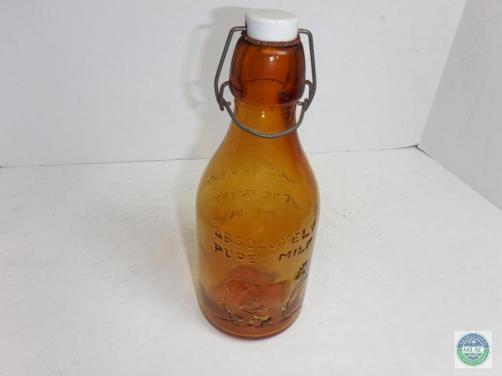 Image for Collectible Milk and Dairy Bottle Auction