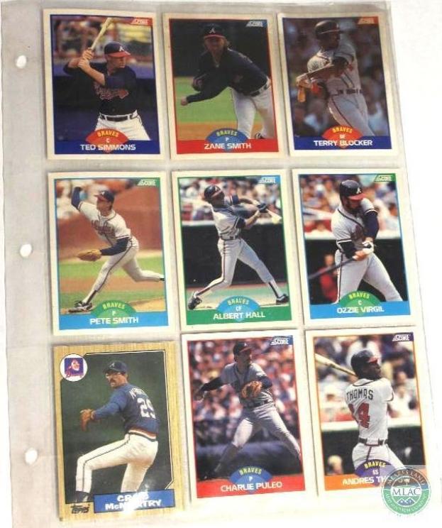 Image for Sheets of Collectible Baseball and Sports Trading Cards