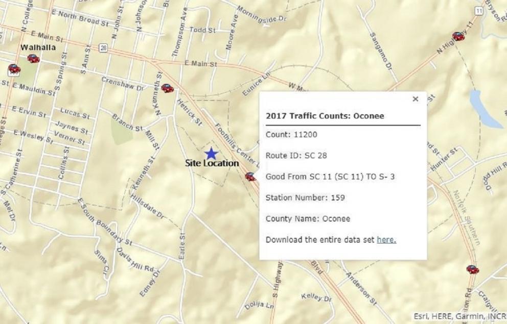 Image for Walhalla SC Commercial Real Estate - 9 Acres