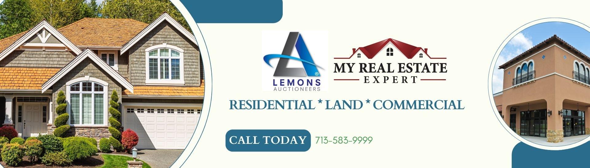 Real estate logo with myre and lemons logo